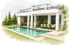 Piscina di Villa Capena