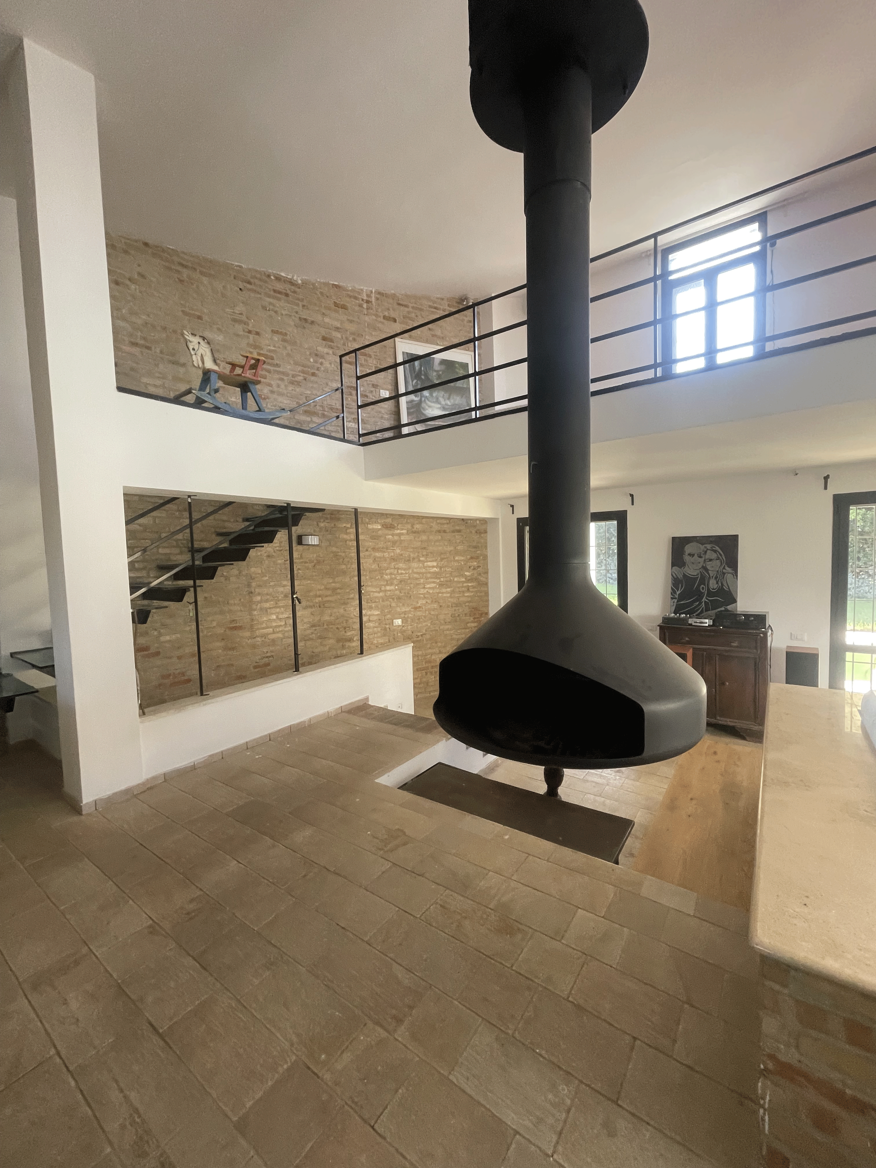 Interni eleganti di Villa Capena